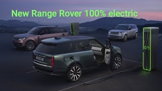 New Range Rover 100% electric!!!! Range Rover Global Managing Director Martin Limpert On Electric First