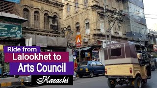 From Liaquatabad better known as Lalookhet to Art's Council in Karachi | Arman Sabir Vlogs
