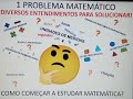 Primeiro vídeo - Temas envolvidos em uma questão de matemática