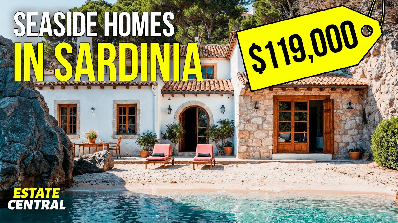 Amazing SEASIDE Homes SARDINIA, ITALY under $150,000