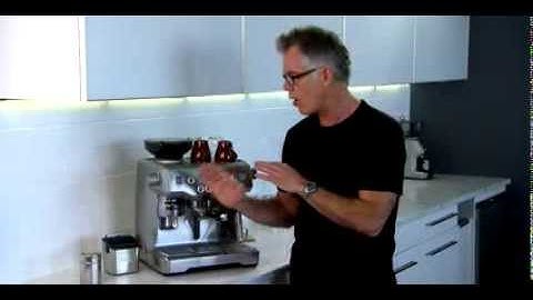 Breville - the Oracle Espresso Machine - How to make a Cappuccino in 90secs