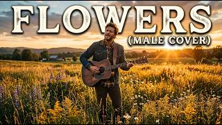 Flowers (Male Cover) | Miley Cyrus Lyrics | Boots & Beats Country