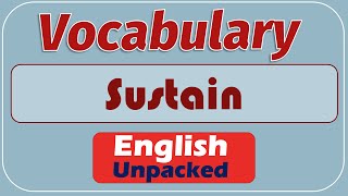 Sustain