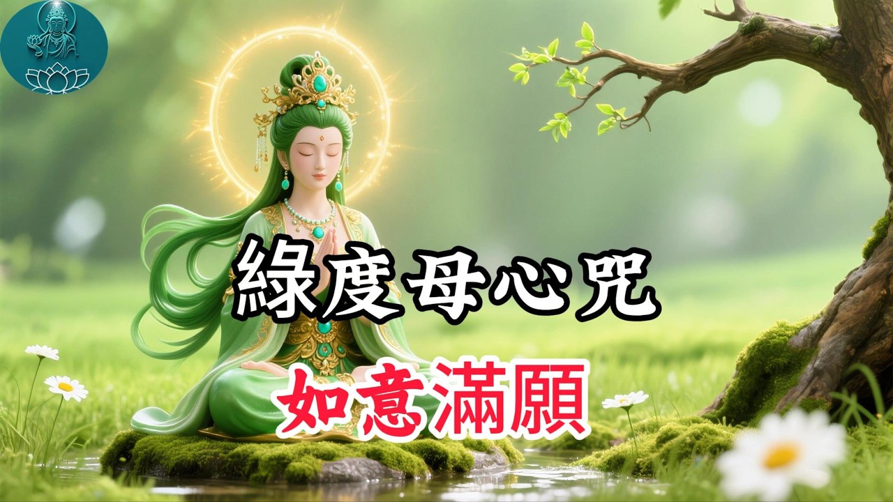 綠度母心咒 改變的開始，能量滿滿，積累善緣，變美麗，開啟財富之門 Green Tara Mantra Meditation#阿彌陀佛 #福報 #buddha #佛教 #綠度母 #佛法 #佛語禪心