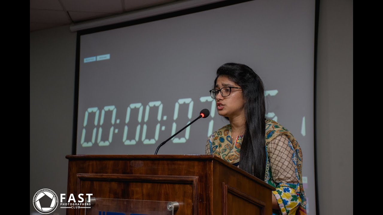 Funny English Speech by College Girl Humorous Declamation YouTube