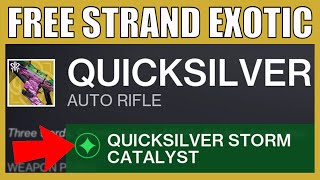 Free EXOTIC STRAND Auto Rifle From The Lightfall Campaign Destiny 2 - Any Data Port In A Storm Guide