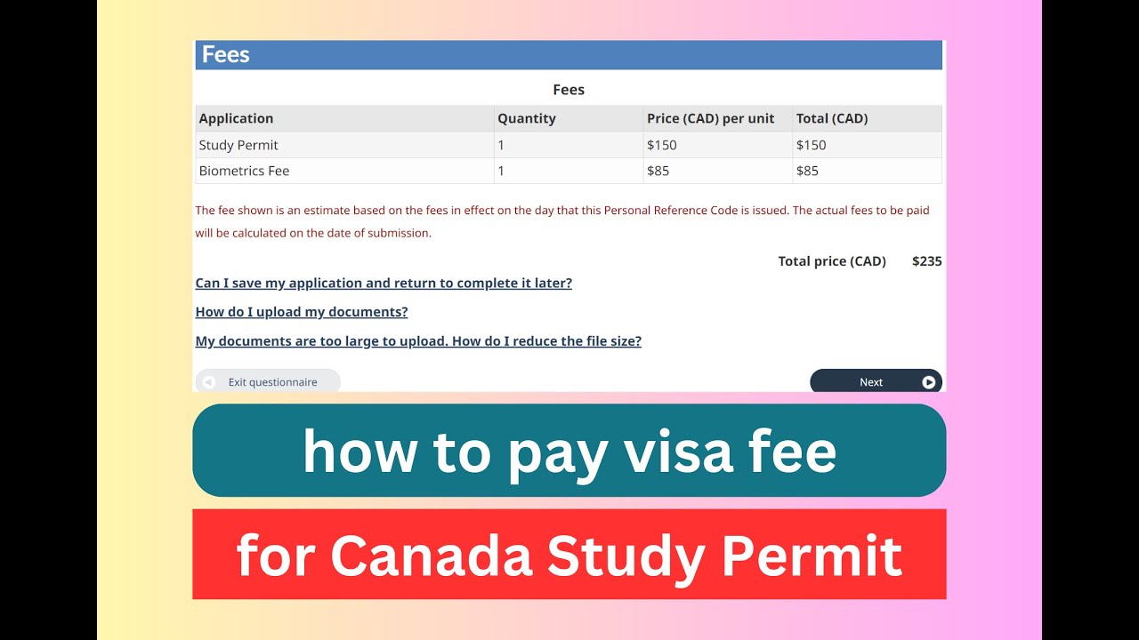 How To Pay Visa Fee For Canada Study Permit next Step Schedule how-to-pay-visa-fee-for-canada-study-permit-next-step-schedule