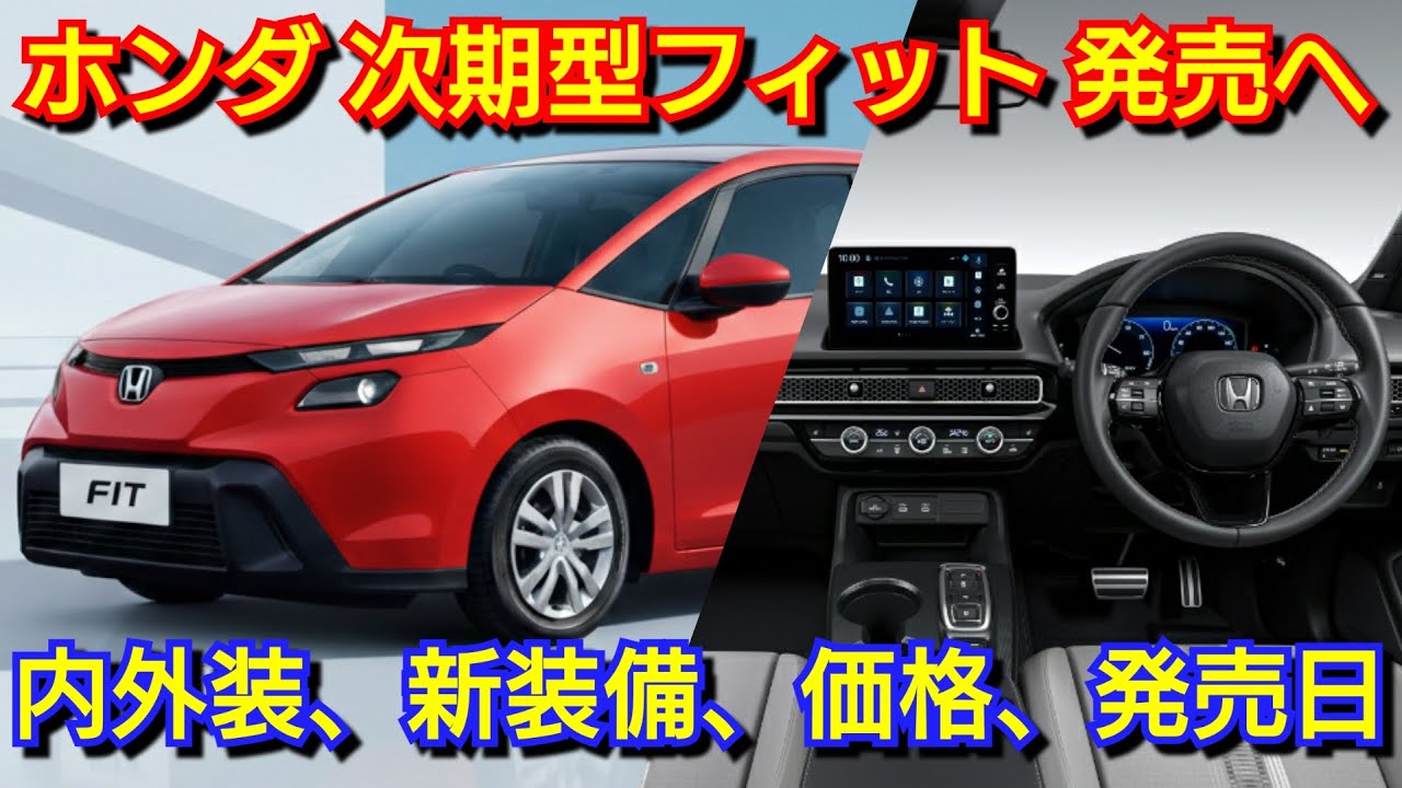 New Honda Fit Fully Redesigned! Interior and exterior, specs