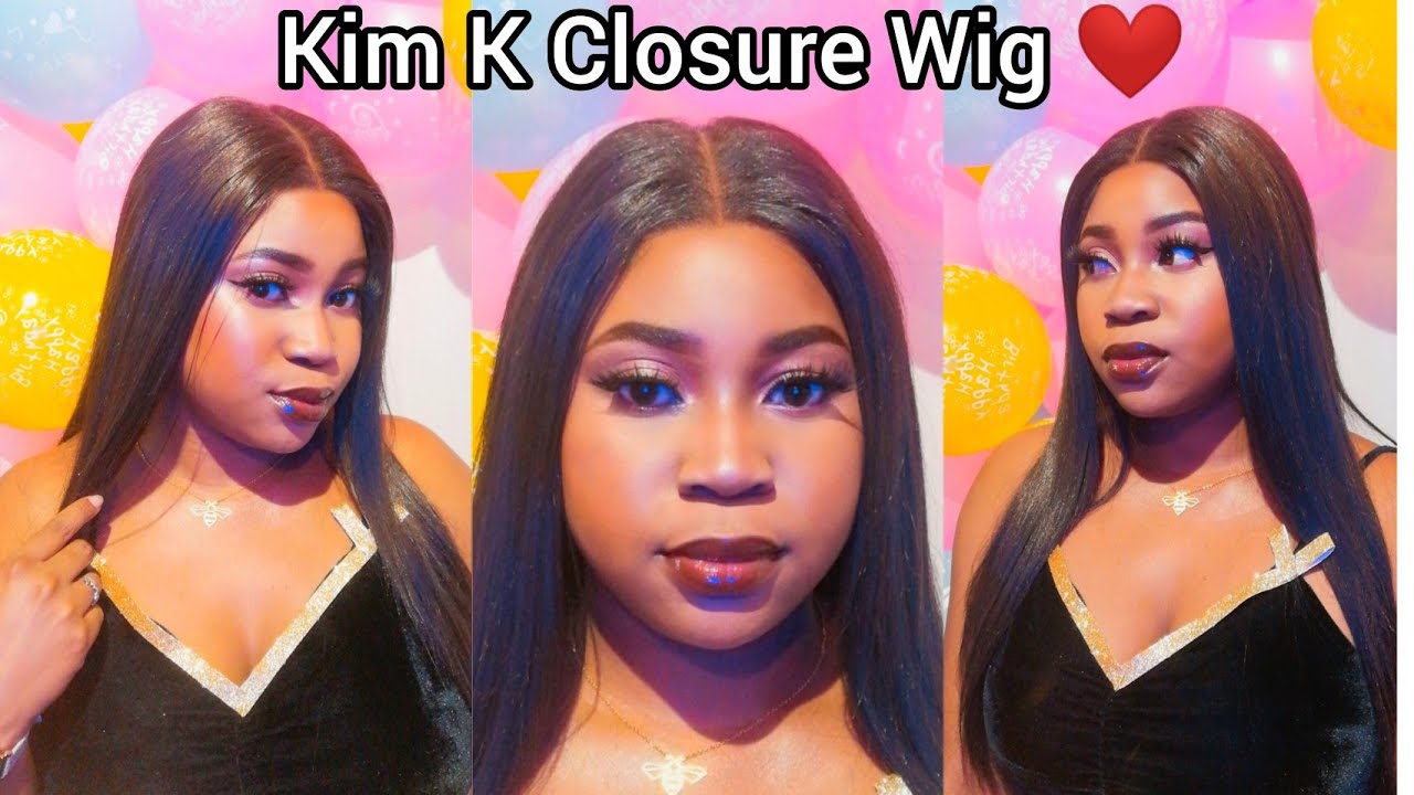 How to Make a 2×6 Kim K Closure Wig | Glueless Wig Installation - YouTube