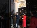 Prime Minister Rishi Sunak turns on the Christmas lights at Downing Street