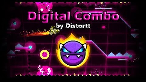 "Digital Combo" (Easy Demon) by Distortt | Geometry Dash 2.11 | MrSkinerDash