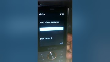 How to remove input password from tecno t484.