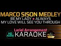 MARCO SISON MEDLEY Male Key KARAOKE MINUS 1 