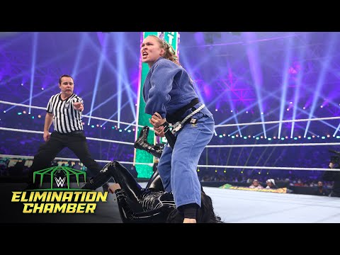 Rousey tags a fired up Naomi into the ring: WWE Elimination Chamber 2022 (WWE Network Exclusive)