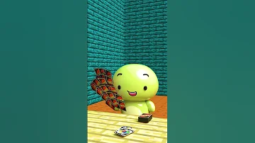 JJ And Mikey Play Cards Maizen Animation Cartoon Shorts Animation 
