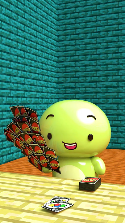 JJ And Mikey Play Cards - Maizen Animation Cartoon #shorts #animation
