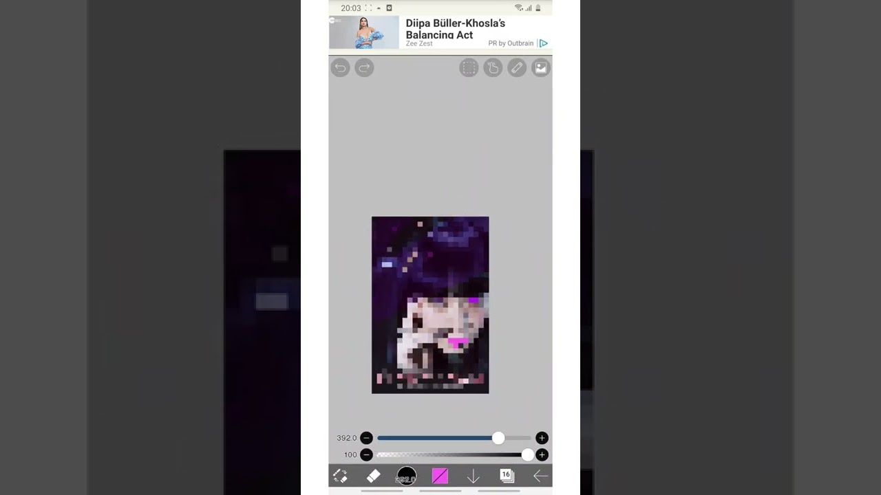 Jisoo smudge edit with the new pink venom poster