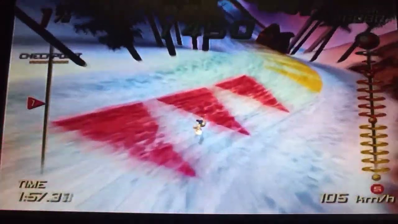 SSX Snowboard Supercross Ps2 - Elysium Alps 'shortcuts'
