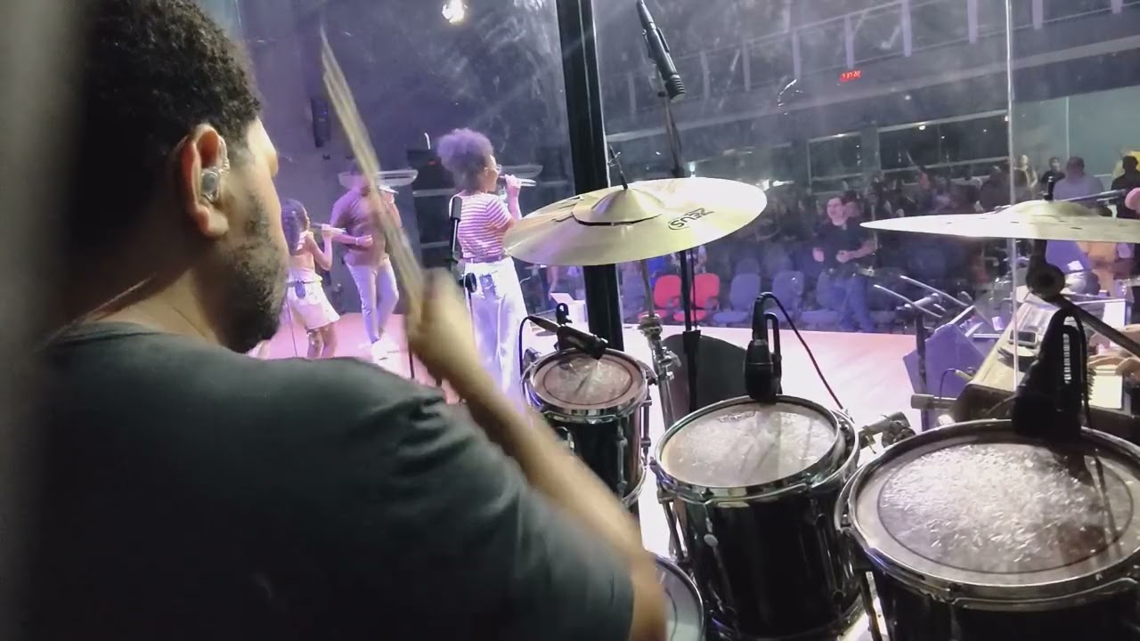 Vitória no deserto - drum cover