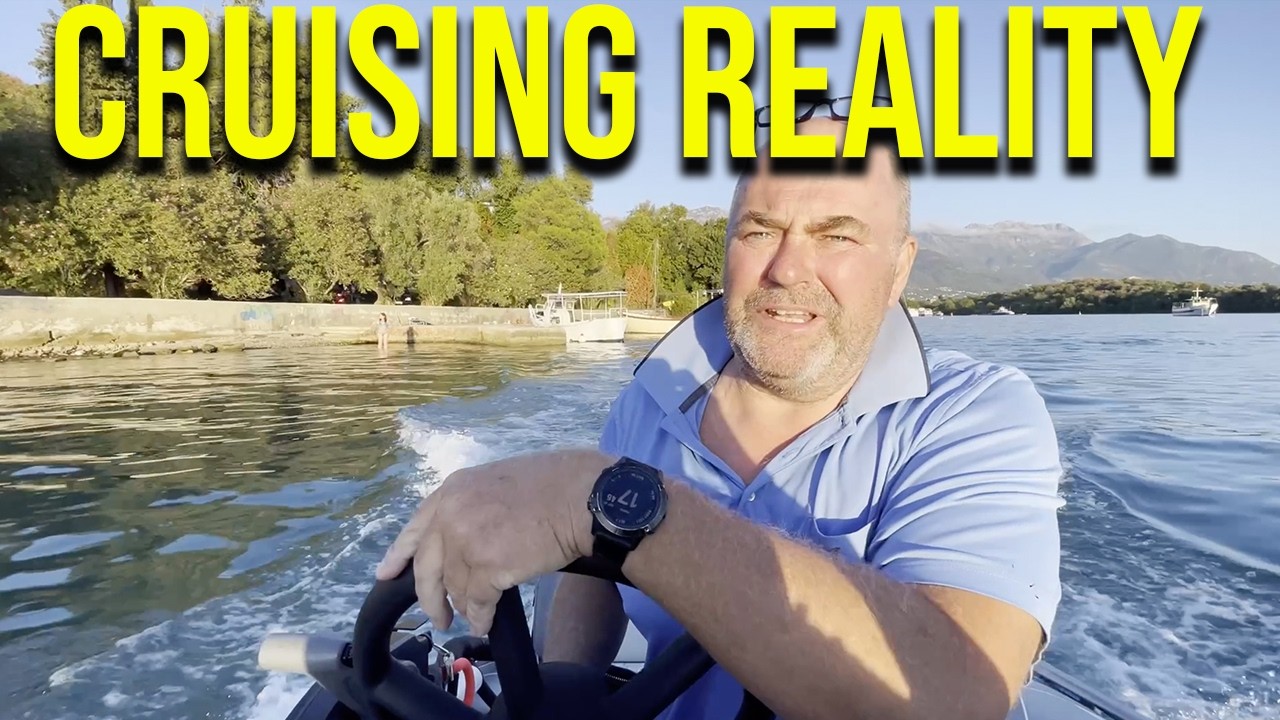 Light WIND SAILING in Montenegro… Then the Dinghy Fuel Problem RETURNED! The reality of cruising.