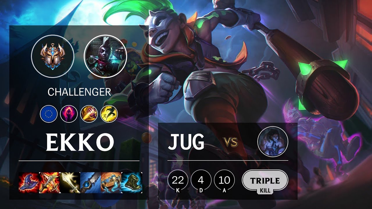 Ekko Jungle vs Sylas - EUW Challenger Patch 10.6