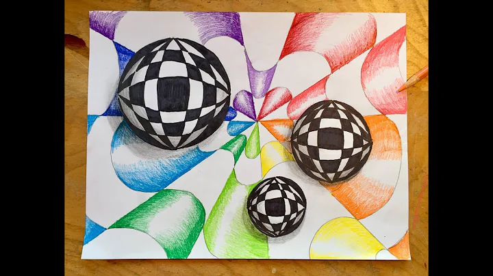 OP art "Spheres and Vortex " Tutorial PART 2