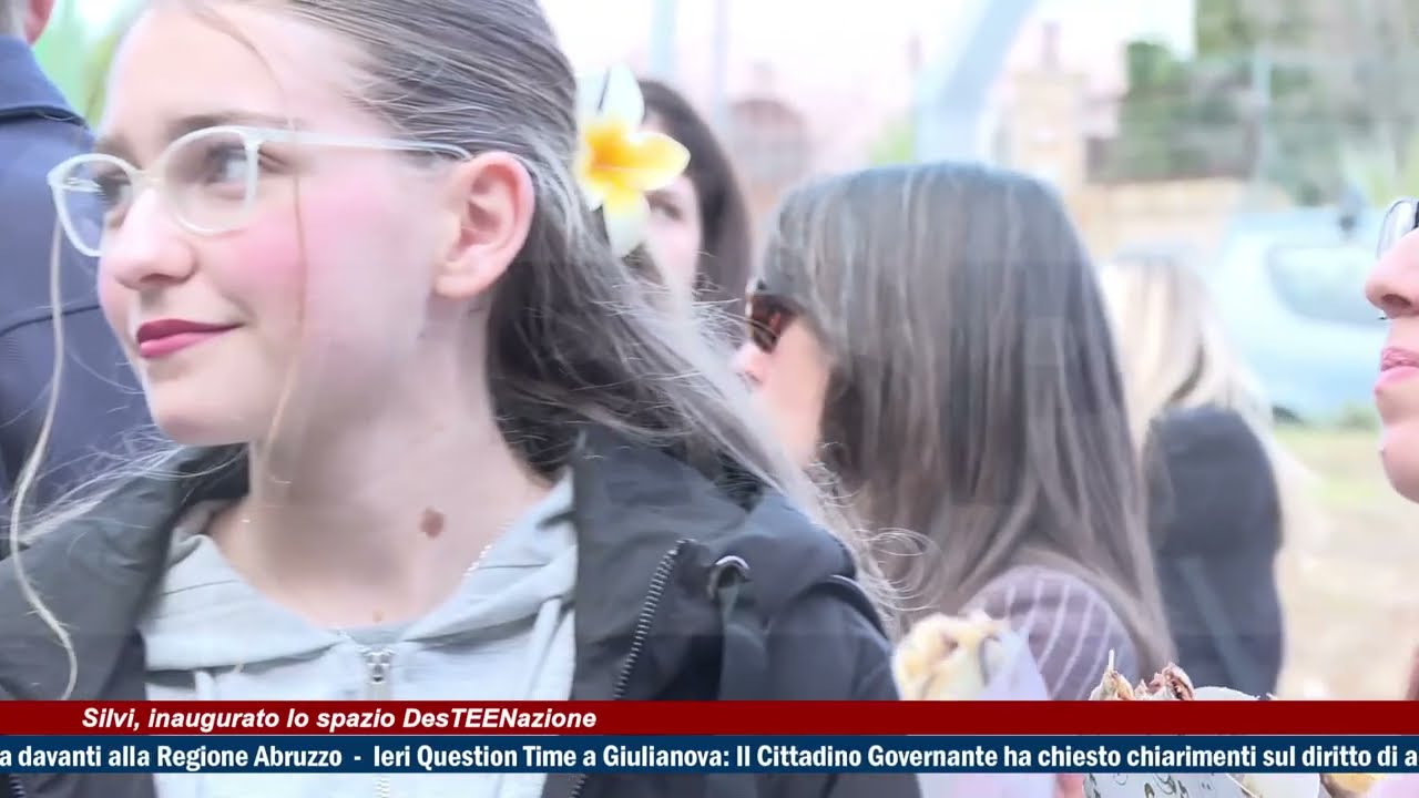 Silvi, inaugurato lo spazio DesTEENazione  -TG News Abruzzo del 04/03/26