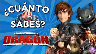 ¿Cuánto Sabes de &quot;COMO ENTRENAR A TU DRAGÓN (TRILOGÍA)&quot;?🎬🐉🐲| Test/Trivia/Quiz