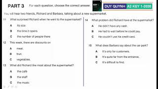 A2-KEY1 TEST1 PART3