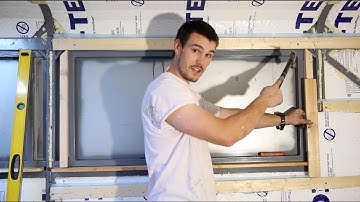 Bus Conversion Tiny House #30 Installing Window Frame and Walls