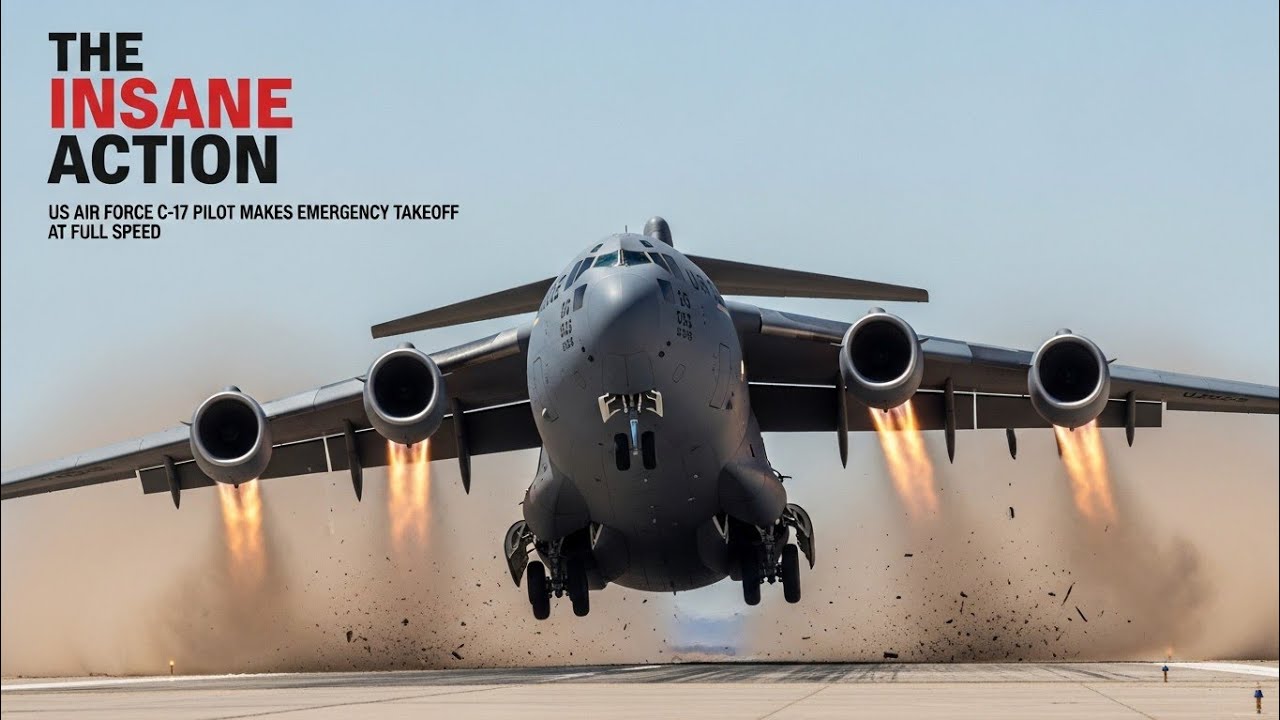 Caribbean Alert: What Happened During the C-17 Emergency Takeoff at Full Speed