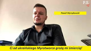 The people from the Ukrainian Myrotvorets are threatening me with death! The end of OZMRiK? P. Wy...