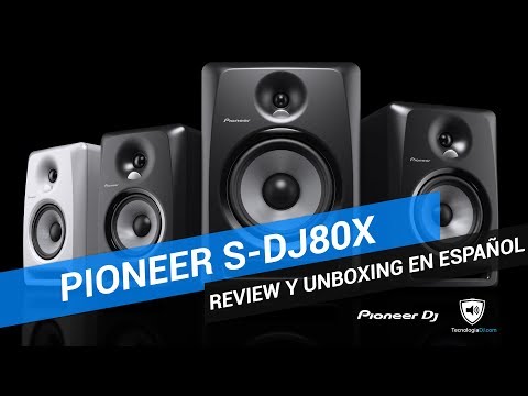Review y unboxing en español monitores Pioneer S-DJ80X | TecnologiaDJ.com
