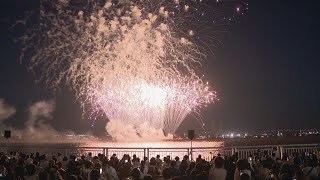 約3000発の花火が夏の夜空を彩る　名古屋みなと祭が4年ぶりに開催　