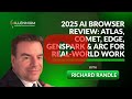 2025 AI Browser Review: Atlas, Comet, Edge, GenSpark & Arc for Real-World Work