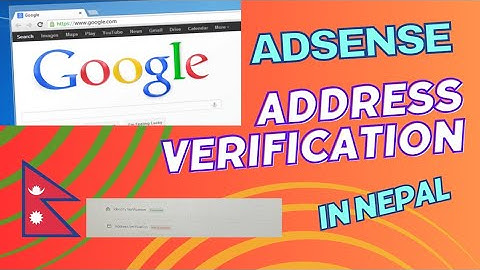 How to Verify Google AdSense PIN?How to verify pin in nepal? AdSense Address Verification Process