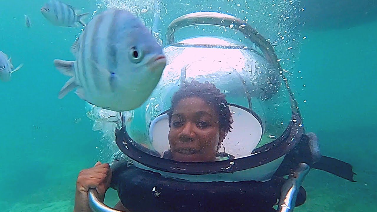 Underwater sea walk in Mauritius YouTube
