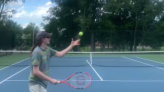 Training for Wimbledon 2030 (Carlos Alcaraz I’m coming for you…)