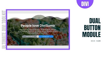 Dual Button Module for Divi | Divi Sumo