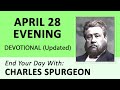APRIL 28 PM - The Cure To Our Stubborn Heart: Our Saviour’s Blood | Charles Spurgeon | Devotional