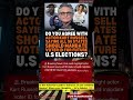 🔥Breaking news USA Kurt Russell Calls for Voter ID! #BreakingNews #USPolitics #Shorts