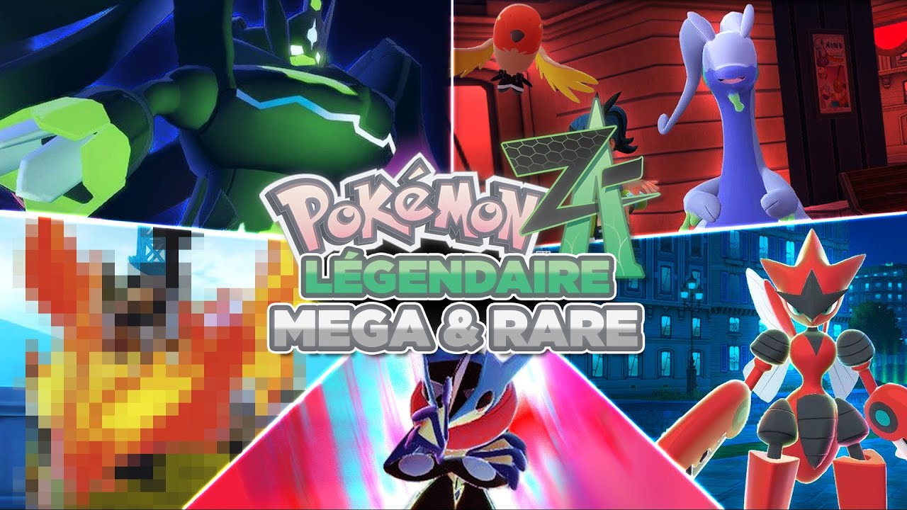 Légendaires, Méga-évolutions, et rares de POKÉMON LEGENDES Z-A ♦