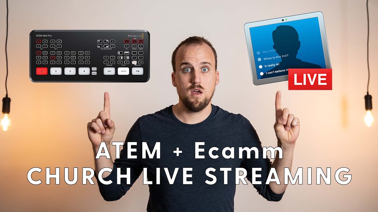 Church Live Streaming Coaching Call | Ecamm Live + ATEM Mini Pro - YouTube