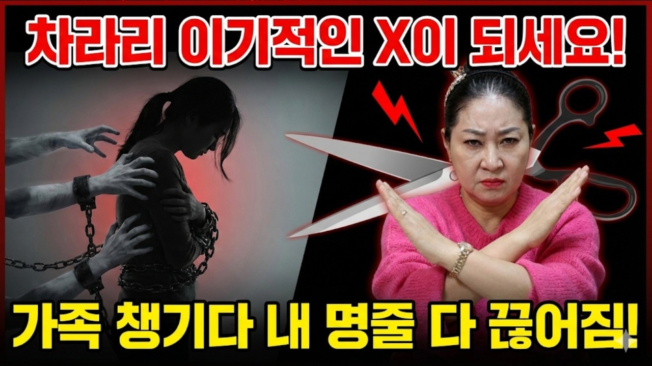 내 가정에 들이는 순간 본인 명줄 끊어지는 여자의 사주! '대구점집  용군TV 자미천궁 힐링선녀'