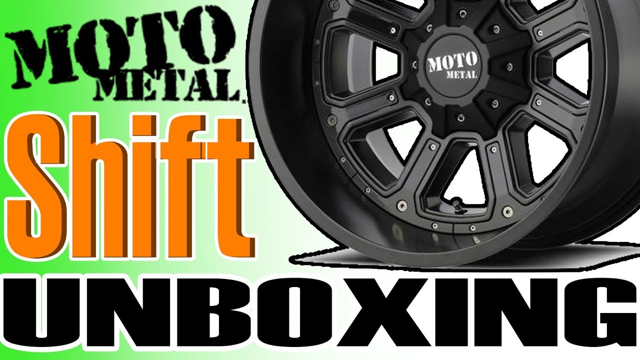 Moto Metal MO984 Shift 18x9 +18 Wheel Rim Unboxing