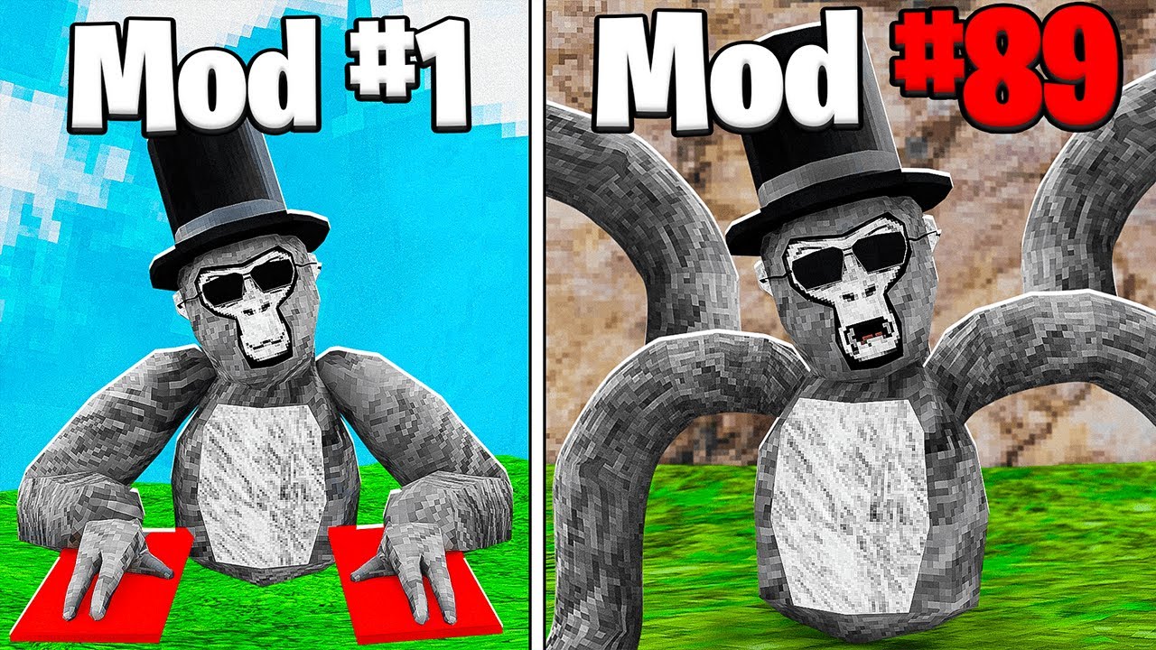 I Used EVERY Gorilla Tag Mod...