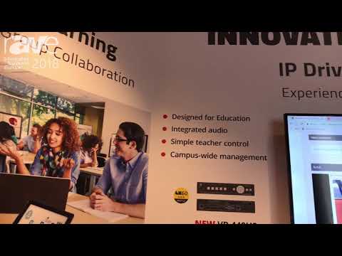 ISE 2018: Kramer Talks About IP Driven Lecture Halls in Education Applications