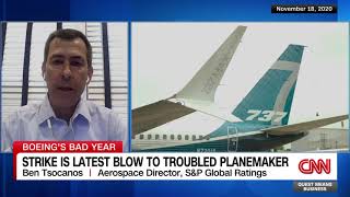 Ben Tsocanos on Boeing's Struggles This Year, Including a Union Member Strike