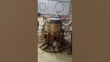 Traditional Drum Skin Stretching and Securing Process
