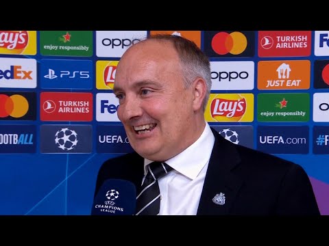 &#39;It&#39;s the SUPER GROUP OF DEATH!&#39; | Newcastle CEO Darren Eales on Champions League draw